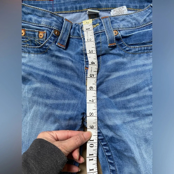 True Religion mid rise denim skinny  jeans Sz 26 - Picture 8 of 10